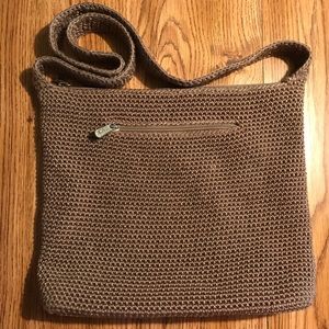 The Sak Tan knit purse